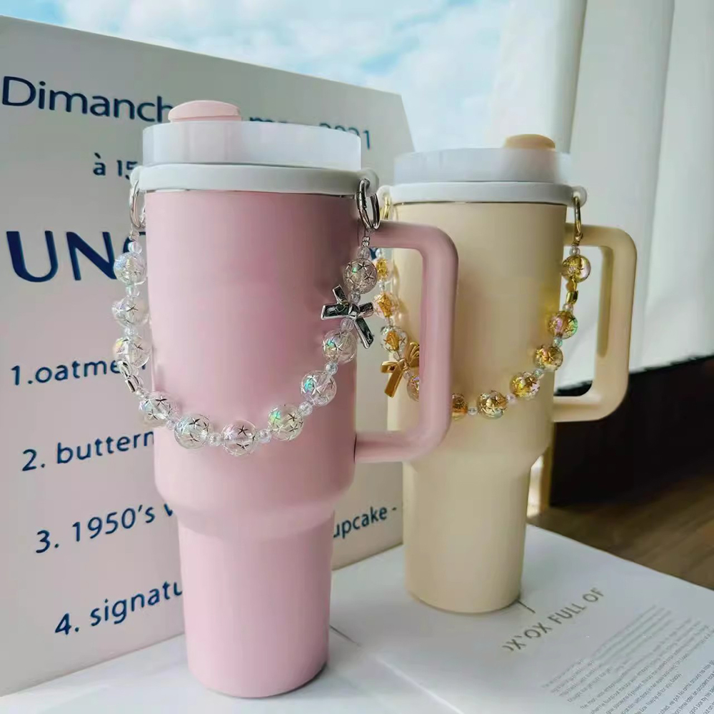 Worbla Thermoplastic - Luxury Beads Water Bottle Carrier Tumbler