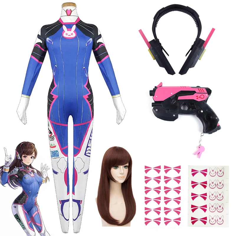 Cosplay Prop Pistol - Game Overwatch Dva Cosplay Costumes Tights