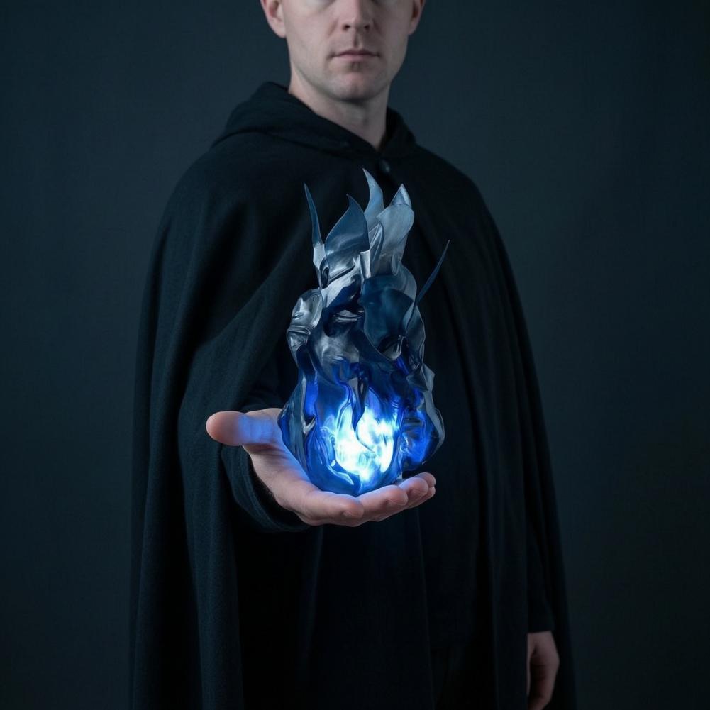 Simulated Flame Handheld Prop  - Cosplay Fireball Prop 评论和价格
