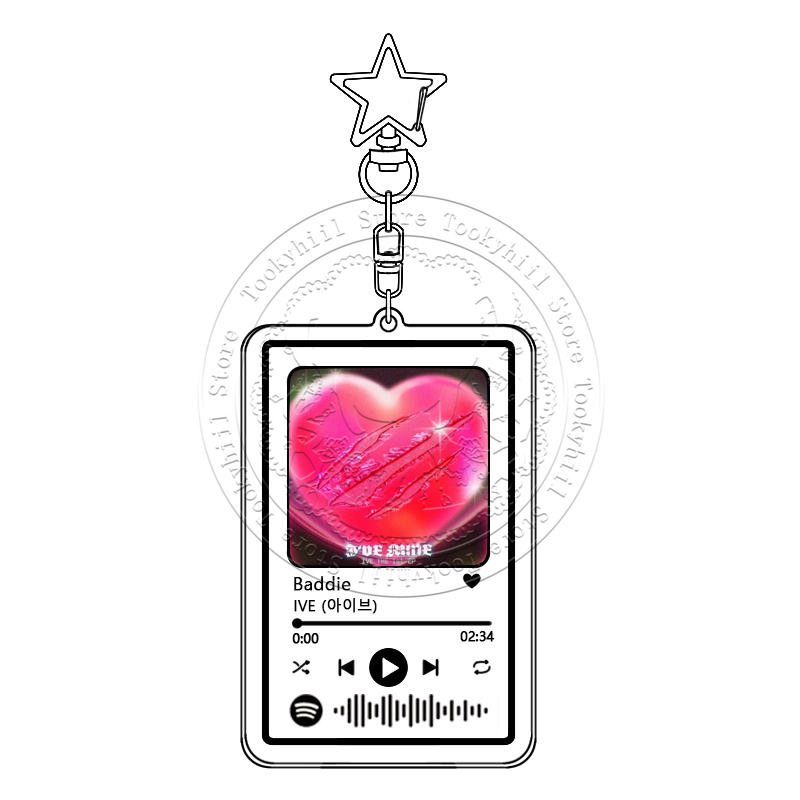 Kpop Popular Ive Acrylic Keych - Cosplay Floating Prop 评论和价格