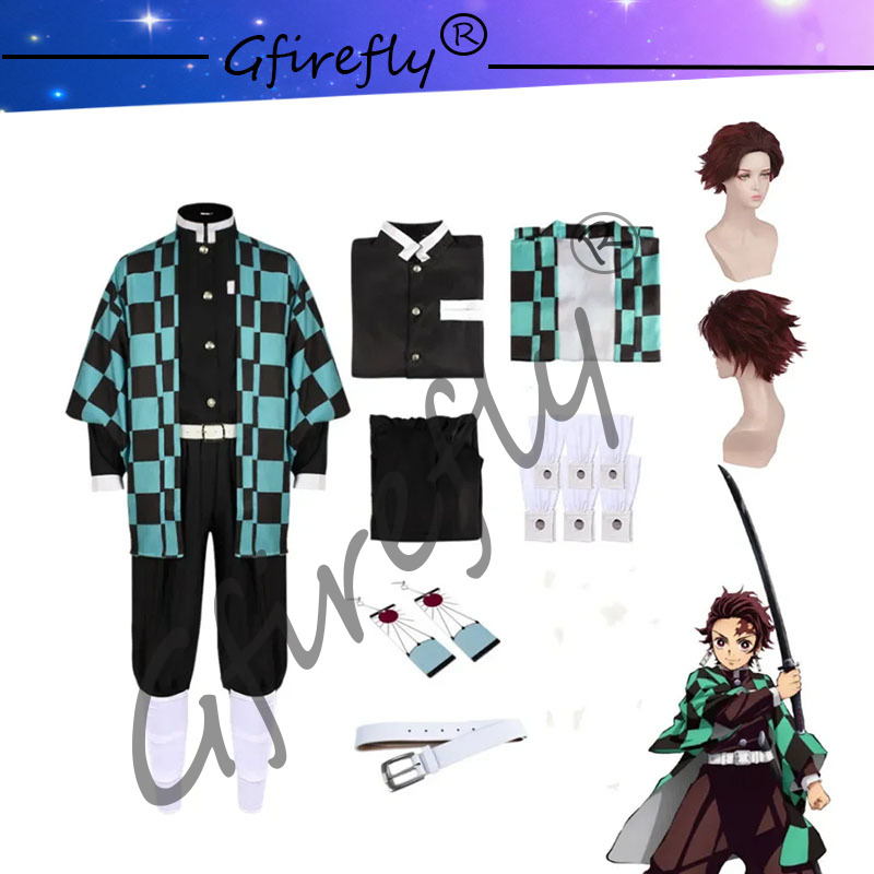 Kamado Tanjirou Cosplay Costum - Cosplay Prop Katana 评论和价格