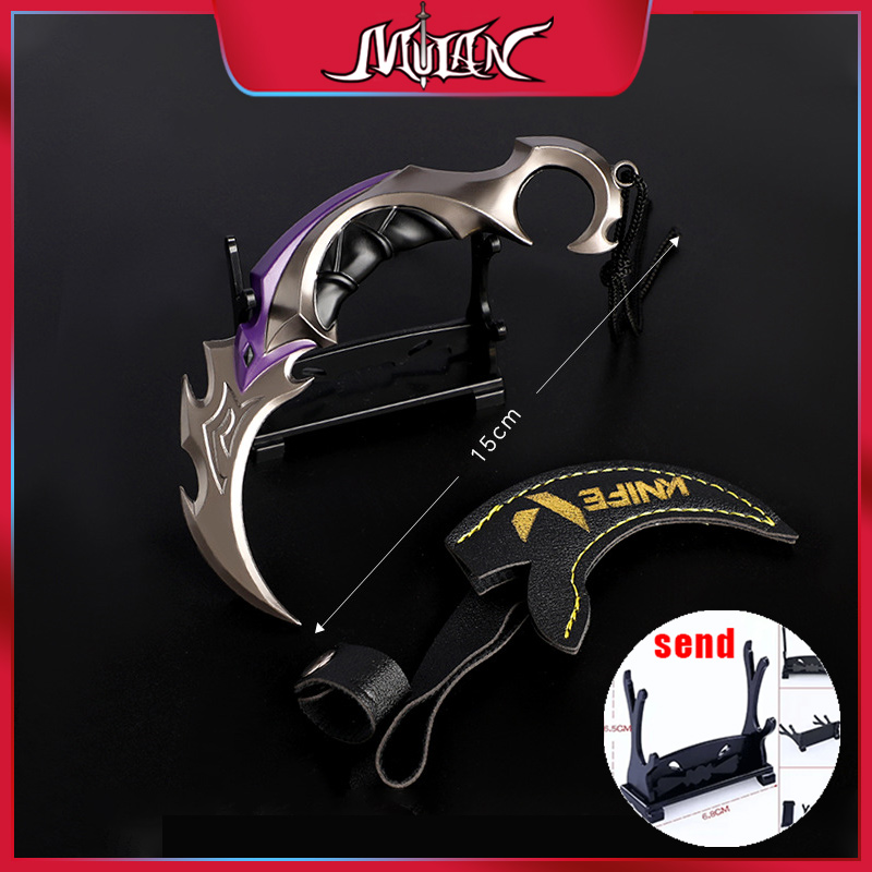 6inch Valorant EP5 Karambit Me - Craft Knife Set 评论和价格