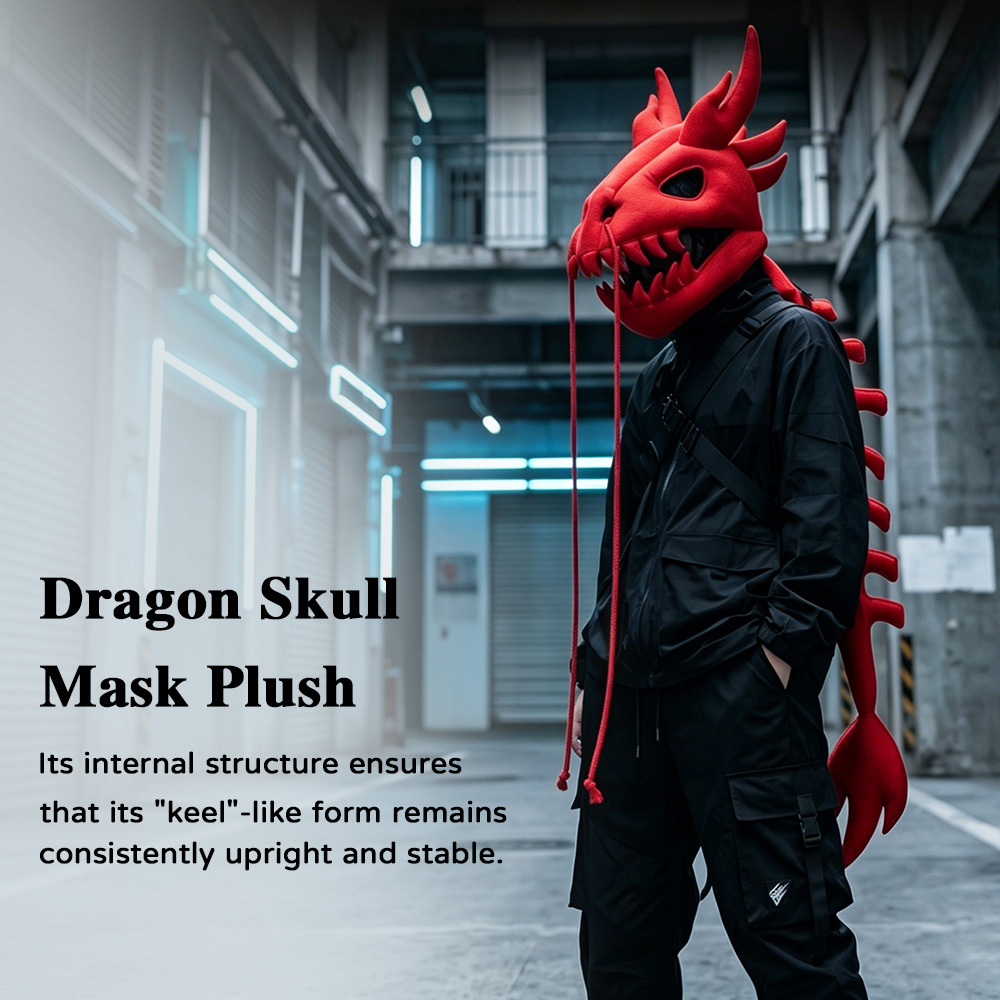 Dinosaur Skeleton Plush Headge - Cosplay Prop Pattern 评论和价格