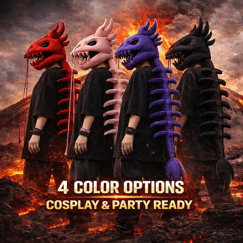 Dinosaur Skeleton Plush Headge - Cosplay Prop Pattern 评论和价格