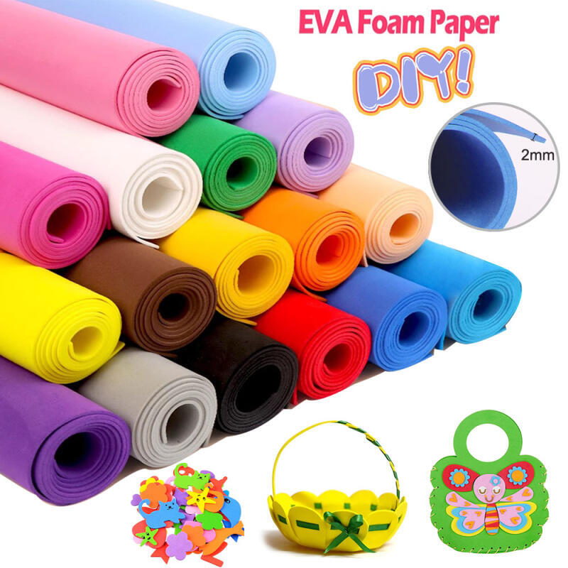 Colorful EVA Foam Sheets 2mm T - Cosplay Props Eva Foam 评论和价格