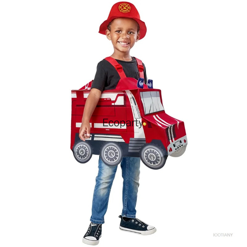 Kids Funny Fire Engine Ambulan - Cosplay Fire Prop 评论和价格