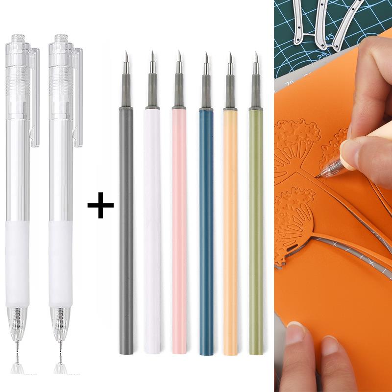 2+6Pcs Knife Pen Refill Set Ar - Craft Knife Set 评论和价格