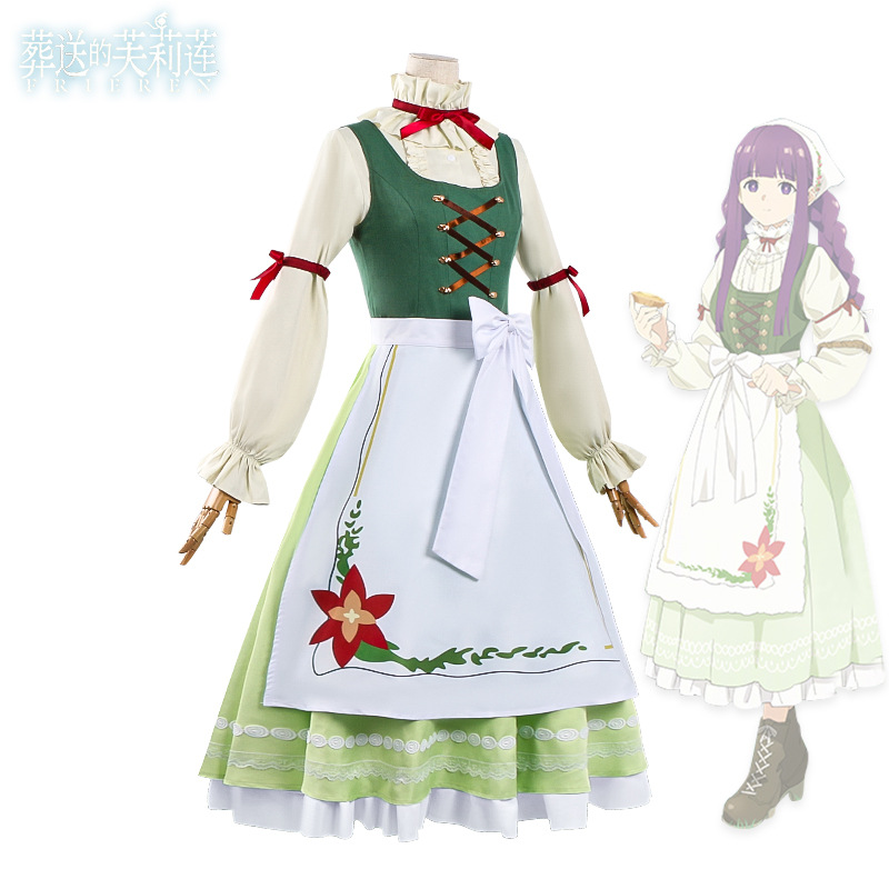 Anime Fern Cosplay Outfit Frie - Frieren Cosplay Prop 评论和价格