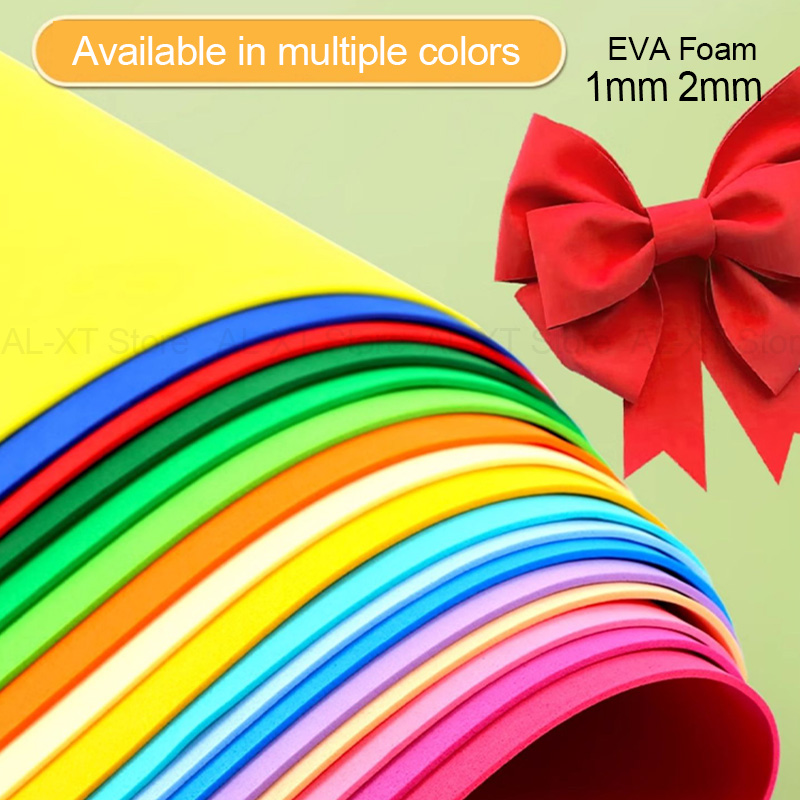 10Pcs Thick 1mm 2mm Colored Ev - Cosplay Props Eva Foam 评论和价格