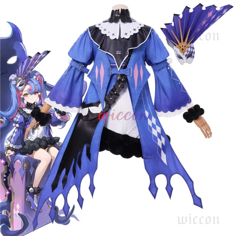 Roccia Cosplay Costume Wig Dre - Cosplay Floating Prop 评论和价格