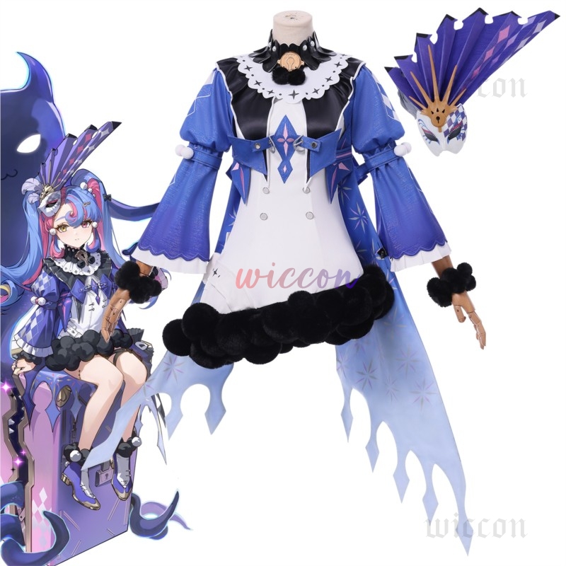 Roccia Cosplay Costume Wig Dre - Cosplay Floating Prop 评论和价格