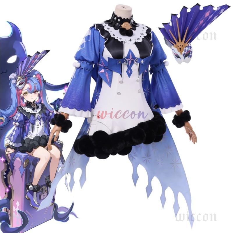Roccia Cosplay Costume Wig Dre - Cosplay Floating Prop 评论和价格