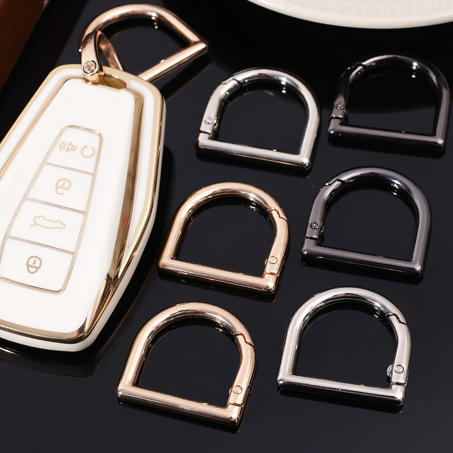 D Shape Type Spring Ring Opena - D Ring Strap 评论和价格