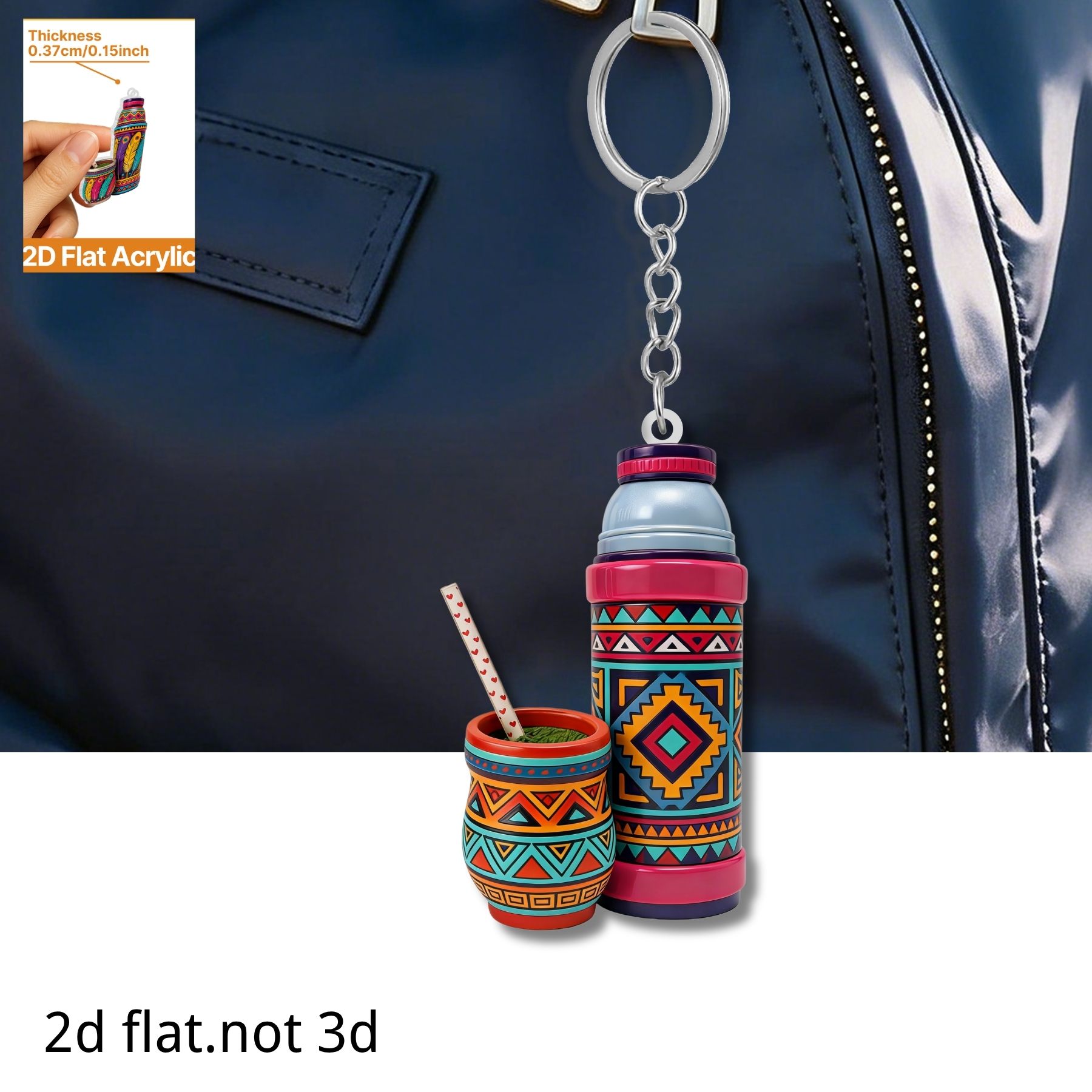 Thermos Cup Keychain,2D Flat A - Worbla Thermoplastic 评论和价格