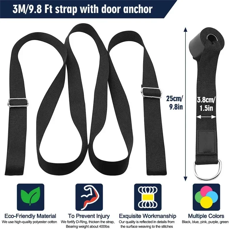 3M Door Flexibility Stretching - D Ring Strap 评论和价格