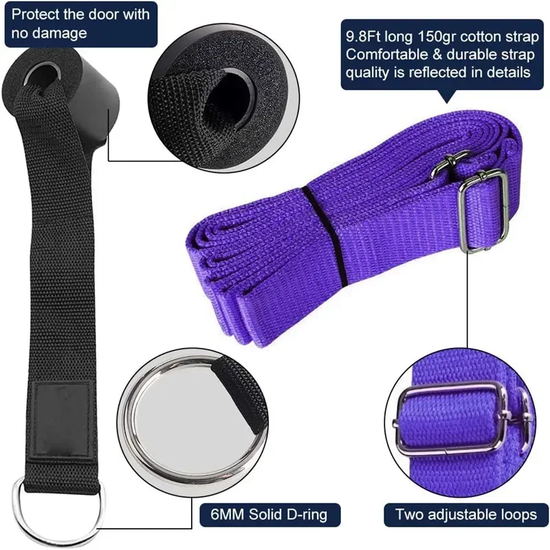 3M Door Flexibility Stretching - D Ring Strap 评论和价格