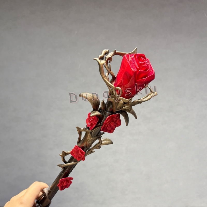 Sylus Staff Silver Wing Demon  - Detachable Cosplay Prop 评论和价格