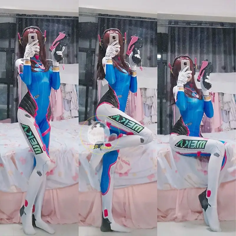 Dva Cosplay Costume Bodysuit Z - Dva Cosplay Prop 评论和价格