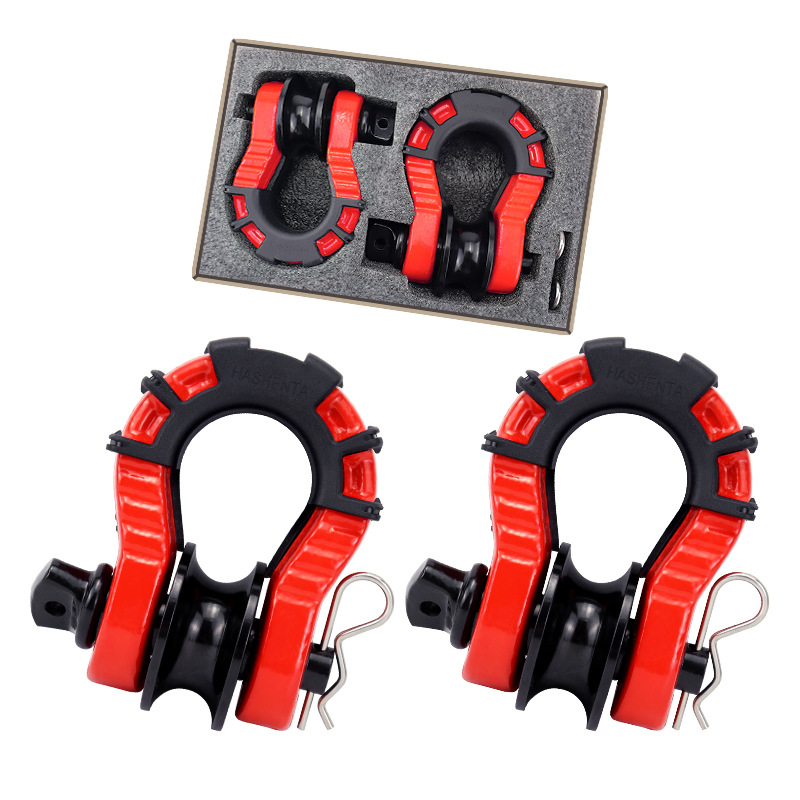 2PCS Shackles Pulley Upgrade 3 - D Ring Strap 评论和价格