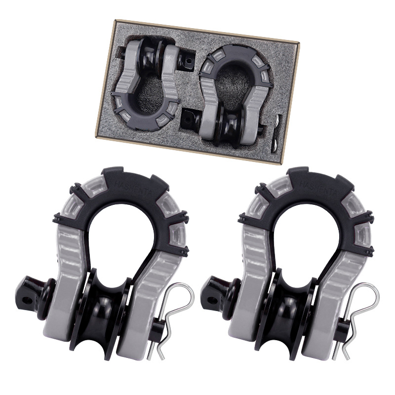 2PCS Shackles Pulley Upgrade 3 - D Ring Strap 评论和价格