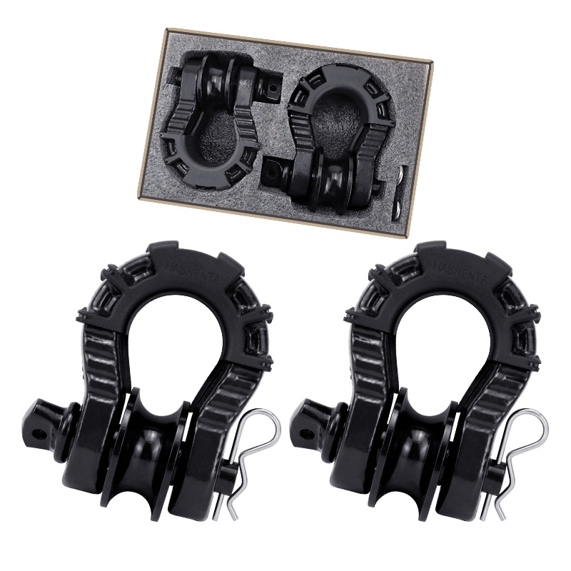 2PCS Shackles Pulley Upgrade 3 - D Ring Strap 评论和价格