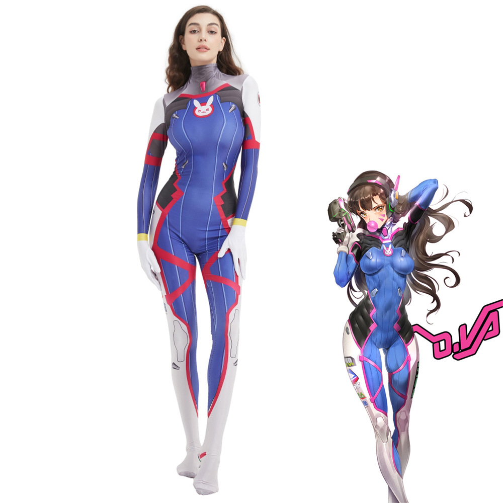 Game D.VA Widowmaker Jumpsuit  - Dva Cosplay Prop 评论和价格
