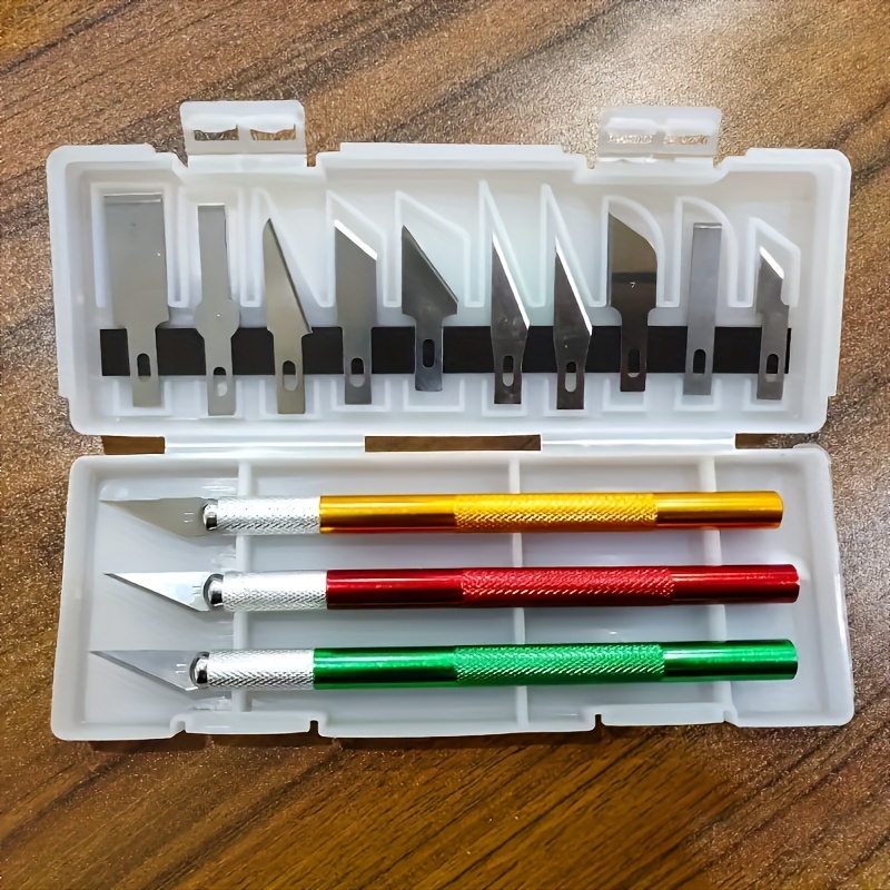 13pcs Aluminum Alloy Engraving - Craft Knife Set 评论和价格