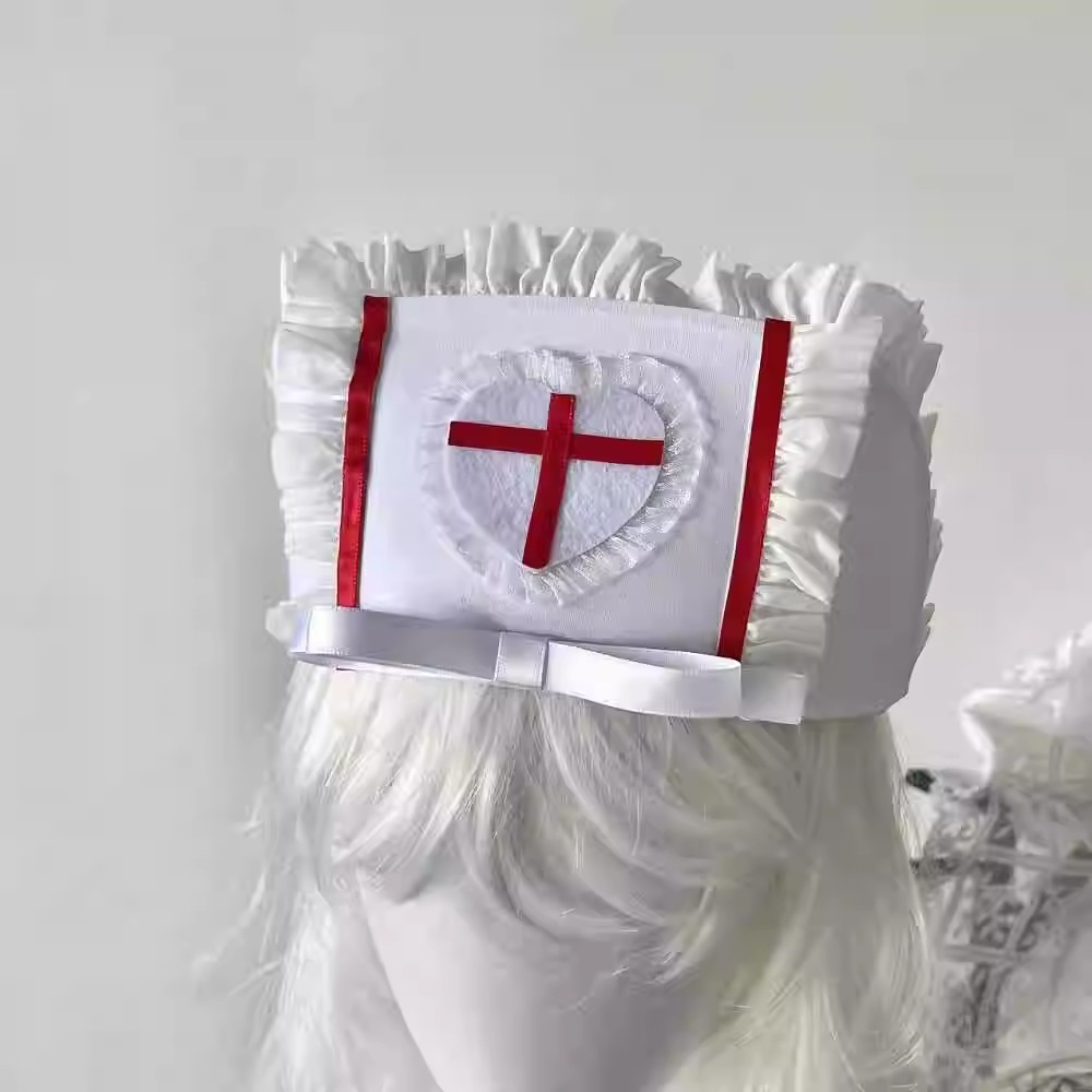 Cosplay nurse cap hat Accessor - Cosplay Floating Prop 评论和价格
