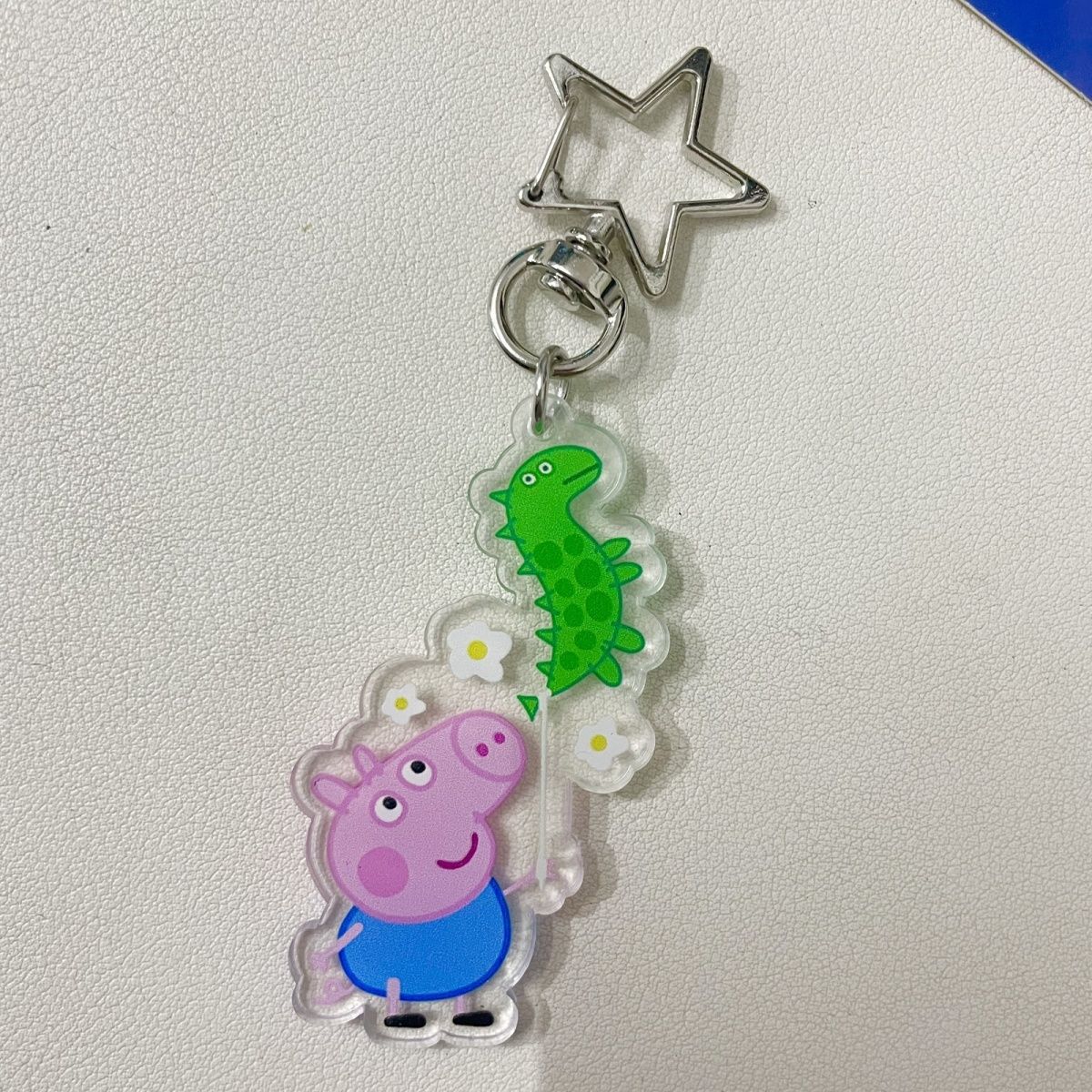 Peppa Pig George Acrylic Figur - Cosplay Floating Prop 评论和价格