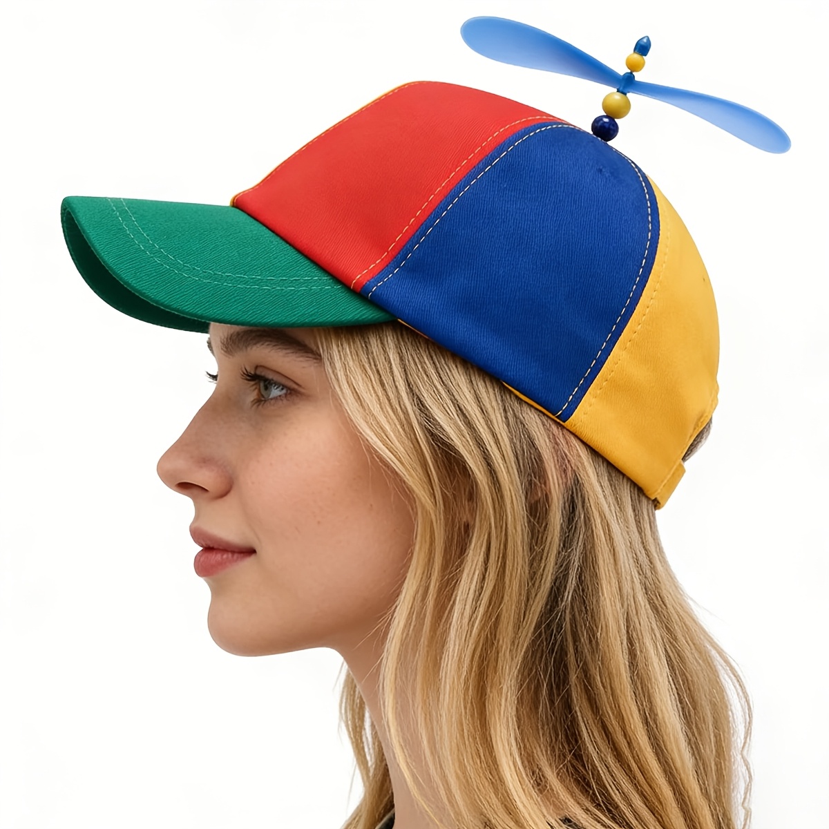 Funny Multicolor Propeller Hat - Cosplay Fireball Prop 评论和价格