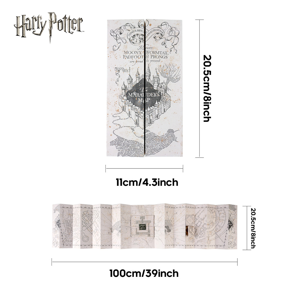 1PC Map Of The Marauder's Scho - Cosplay Prop 评论和价格