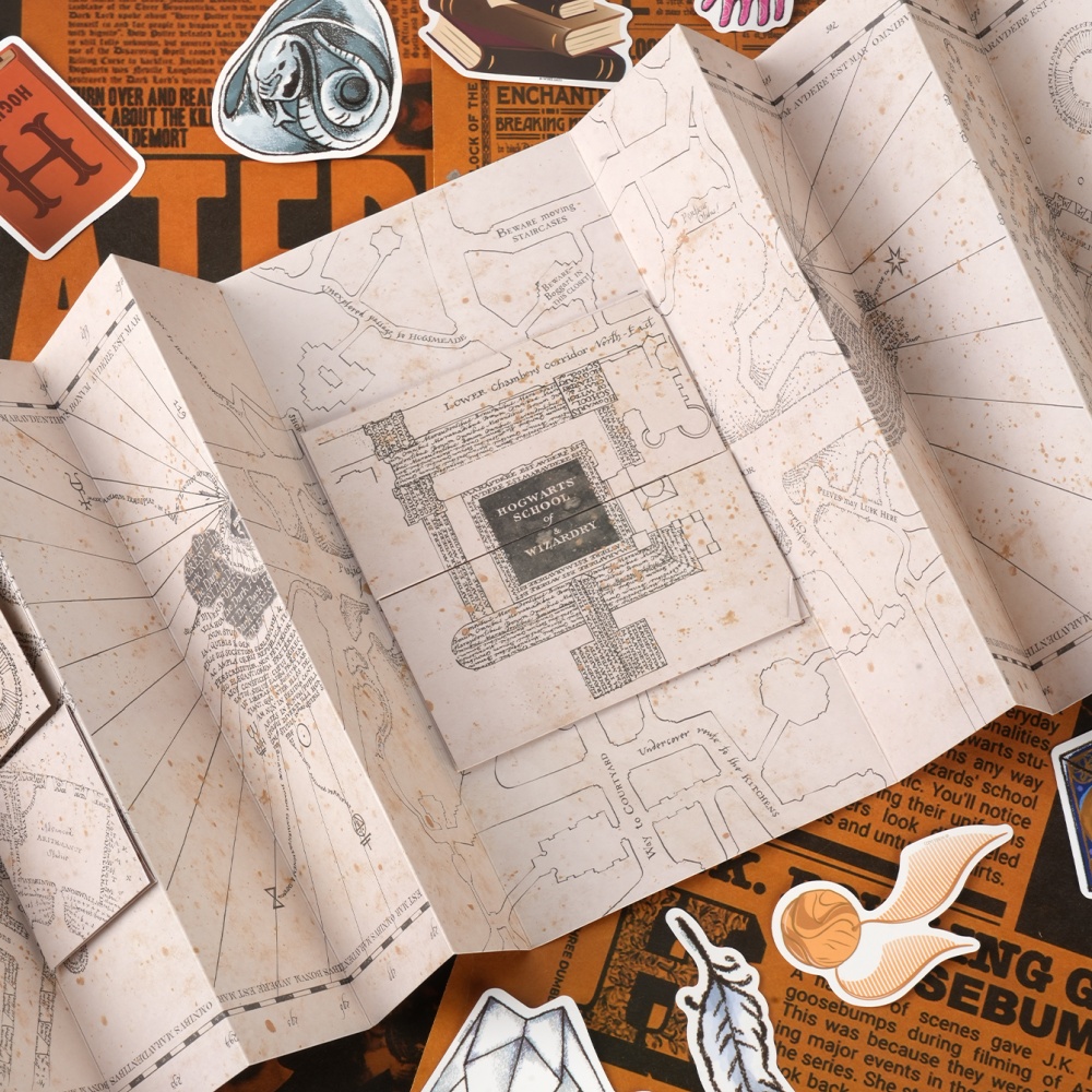 1PC Map Of The Marauder's Scho - Cosplay Prop 评论和价格